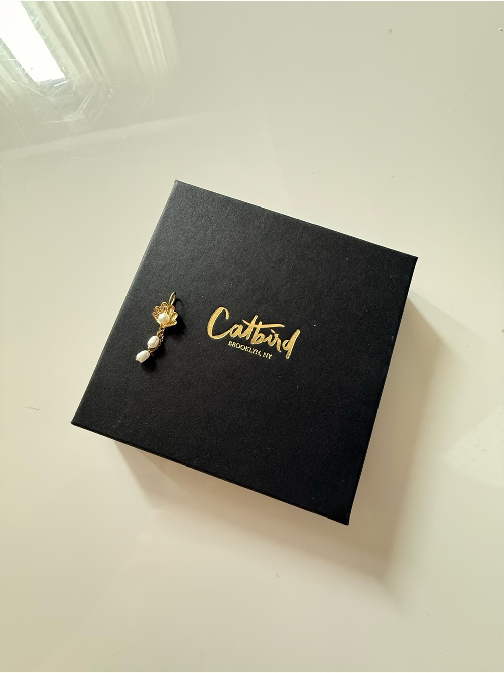 Catbird x Japanese Breakfast Venus from a Shell gold charm